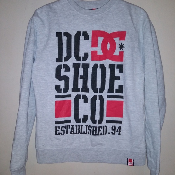 Dc shoe co crewneck sweatshirt - Picture 1 of 3